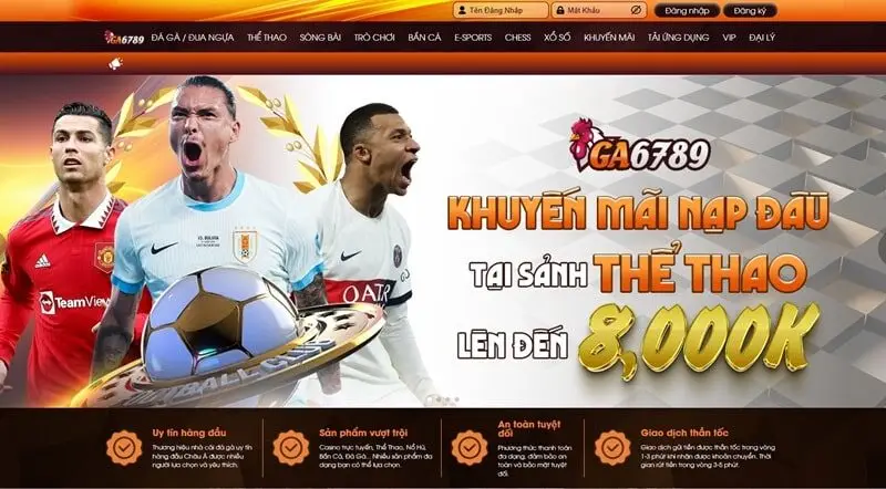 Đăng nhập ga6789